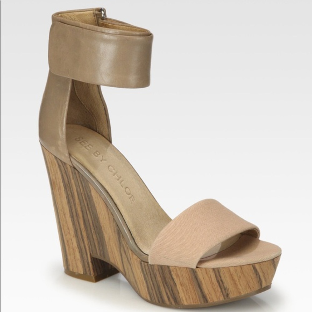 See by Chloe wedges
